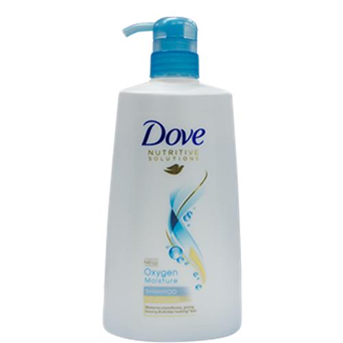 DOVE OXYGEN MOIS.SHAM.650ML